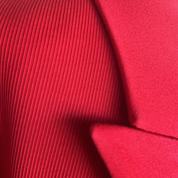 BOSS Hugo Boss “Joleara” Virgin Wool Blend Cropped Tuxedo Jacket - Picture 4 of 16